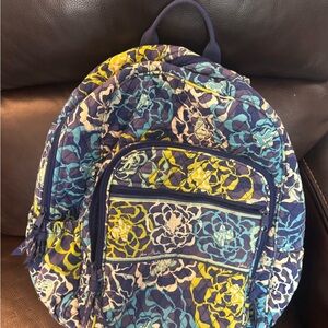 Floral Patterned Backpack